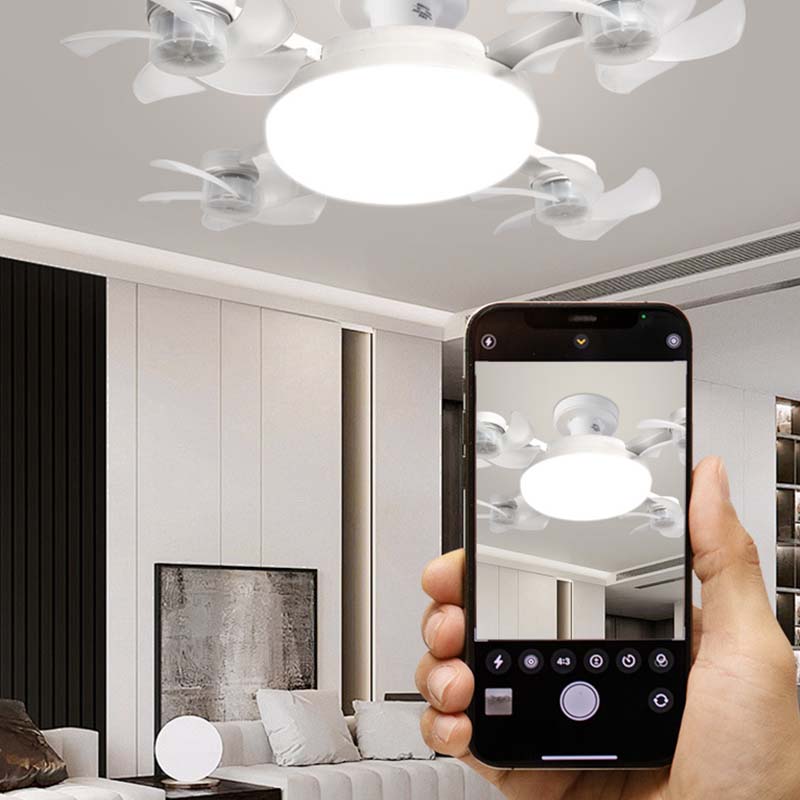 🔥10K+ SOLD LAST WEEK!💡🌀 2-in-1 Energy-Saving Fan Light｜Cool Air + Soft Light in One