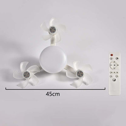 🔥10K+ SOLD LAST WEEK!💡🌀 2-in-1 Energy-Saving Fan Light｜Cool Air + Soft Light in One