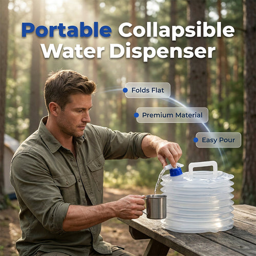 🔥LAST DAY 50% OFF⏰Collapsible Water Container with Spigot