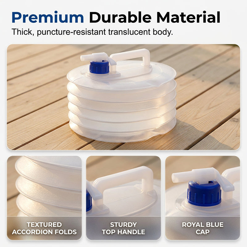 🔥LAST DAY 50% OFF⏰Collapsible Water Container with Spigot