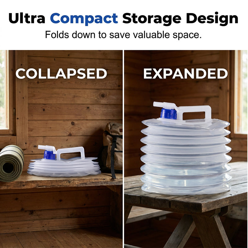 🔥LAST DAY 50% OFF⏰Collapsible Water Container with Spigot
