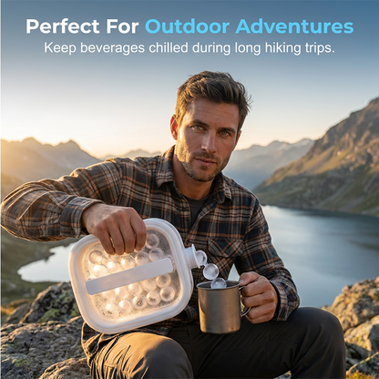 ⚡LAST DAY 50% OFF⏰Portable Silicone Ice Ball Maker Kettle