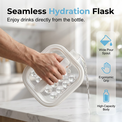 ⚡LAST DAY 50% OFF⏰Portable Silicone Ice Ball Maker Kettle