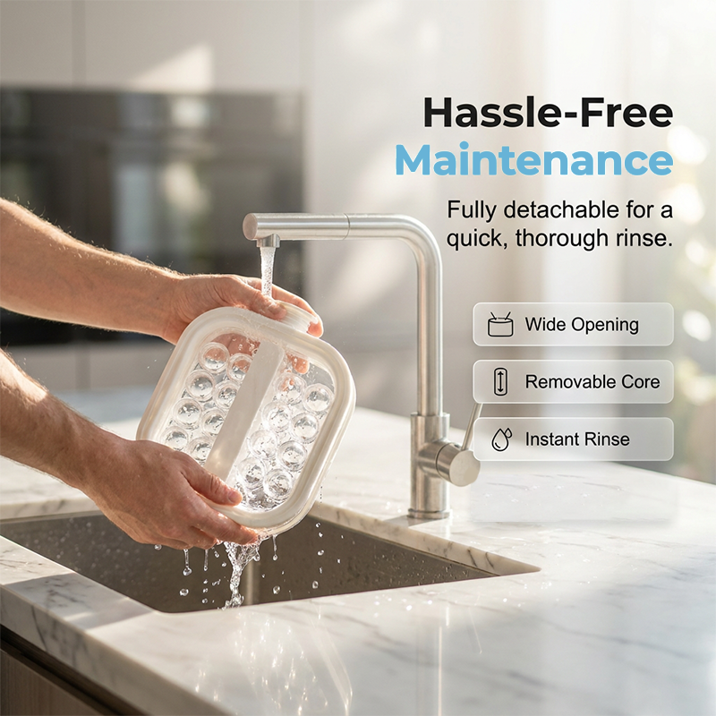 ⚡LAST DAY 50% OFF⏰Portable Silicone Ice Ball Maker Kettle