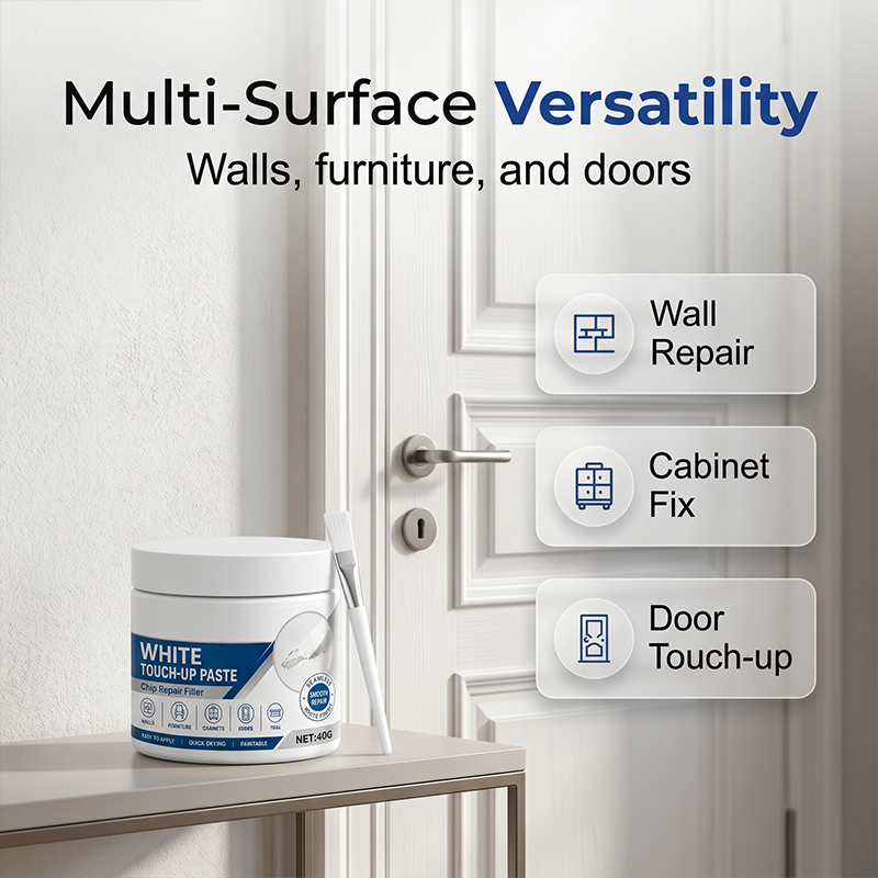 White Furniture Touch-Up Paste (Free Brush)