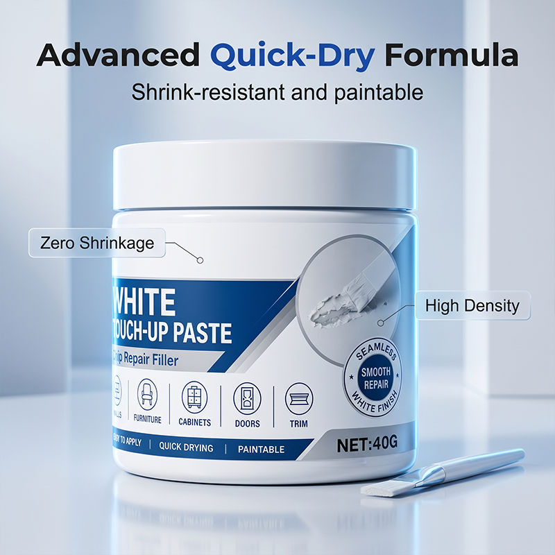 White Furniture Touch-Up Paste (Free Brush)
