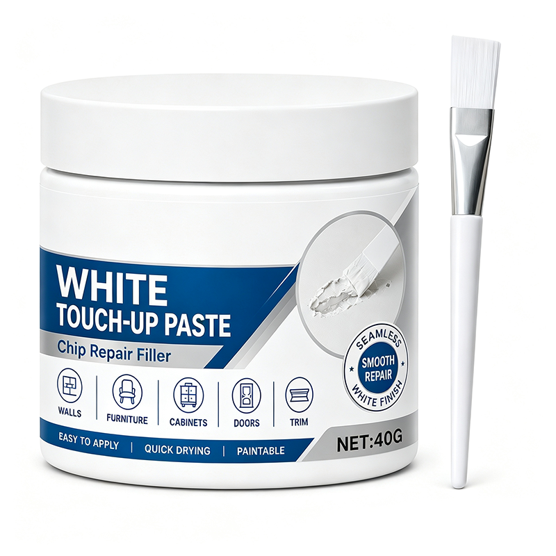 White Furniture Touch-Up Paste (Free Brush)