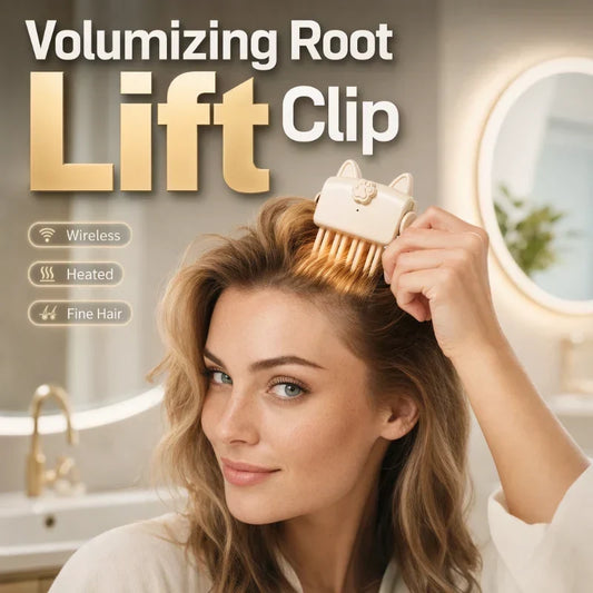 🎉Más de 48 000 vendidos 💇 Clip de volumen con calefacción inalámbrico para levantar la raíz, herramienta portátil de peinado para cabello liso y fino
