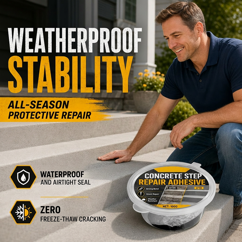 🥳2026 HOT SALE🥳💞50K+ SOLD!🧰🛠️ Concrete Step Repair Adhesive