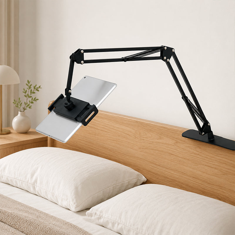 🛏️ Adjustable Bedside Phone & Tablet Stand – Hands-Free Viewing