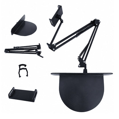 🛏️ Adjustable Bedside Phone & Tablet Stand – Hands-Free Viewing