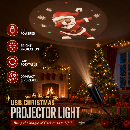 🎅HD Christmas Projector🌌6 or 10 Festive Scenes